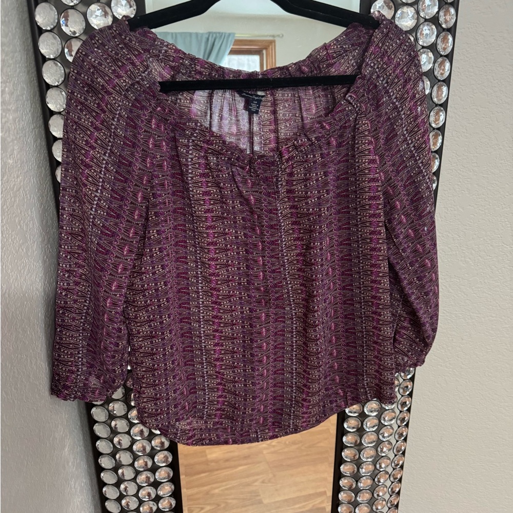 Purple Women's Top